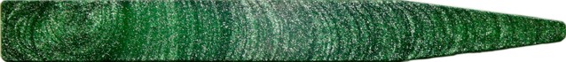 Metallic green Mura wax from Waterstons
